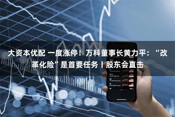 大资本优配 一度涨停!万科董事长黄力平:“改革化险”是首要任务丨股东会直击