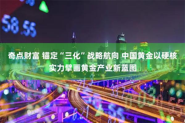 奇点财富 锚定“三化”战略航向 中国黄金以硬核实力擘画黄金产业新蓝图