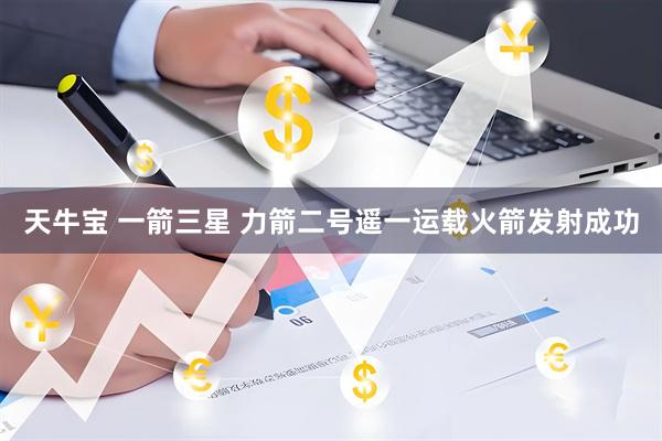 天牛宝 一箭三星 力箭二号遥一运载火箭发射成功